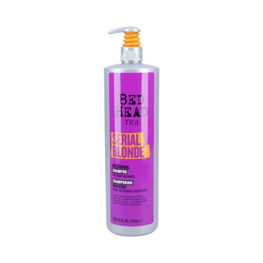 TIGI BED HEAD SERIAL BLONDE SHAMPOO 32.8FL 970ML 