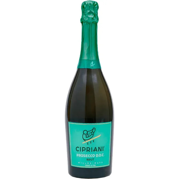 CIPRIANI ESPUMANTE BRUT PROSECCO BLANCO 750ML