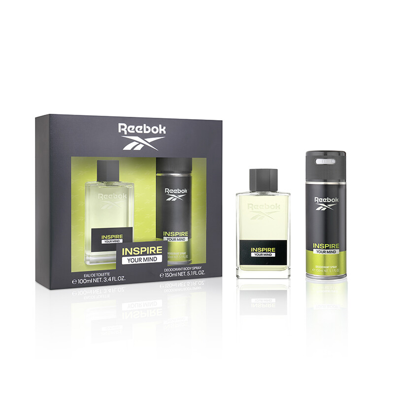 REEBOK INSPIRE YOUR MIND SET(EDT 100ML+BODY 150ML)MASC 100ML 