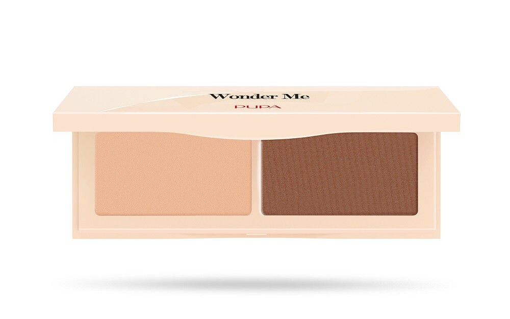 PUPA WONDER ME NATURAL SCULPTCONTOURING FACE POWDER DUO 8G