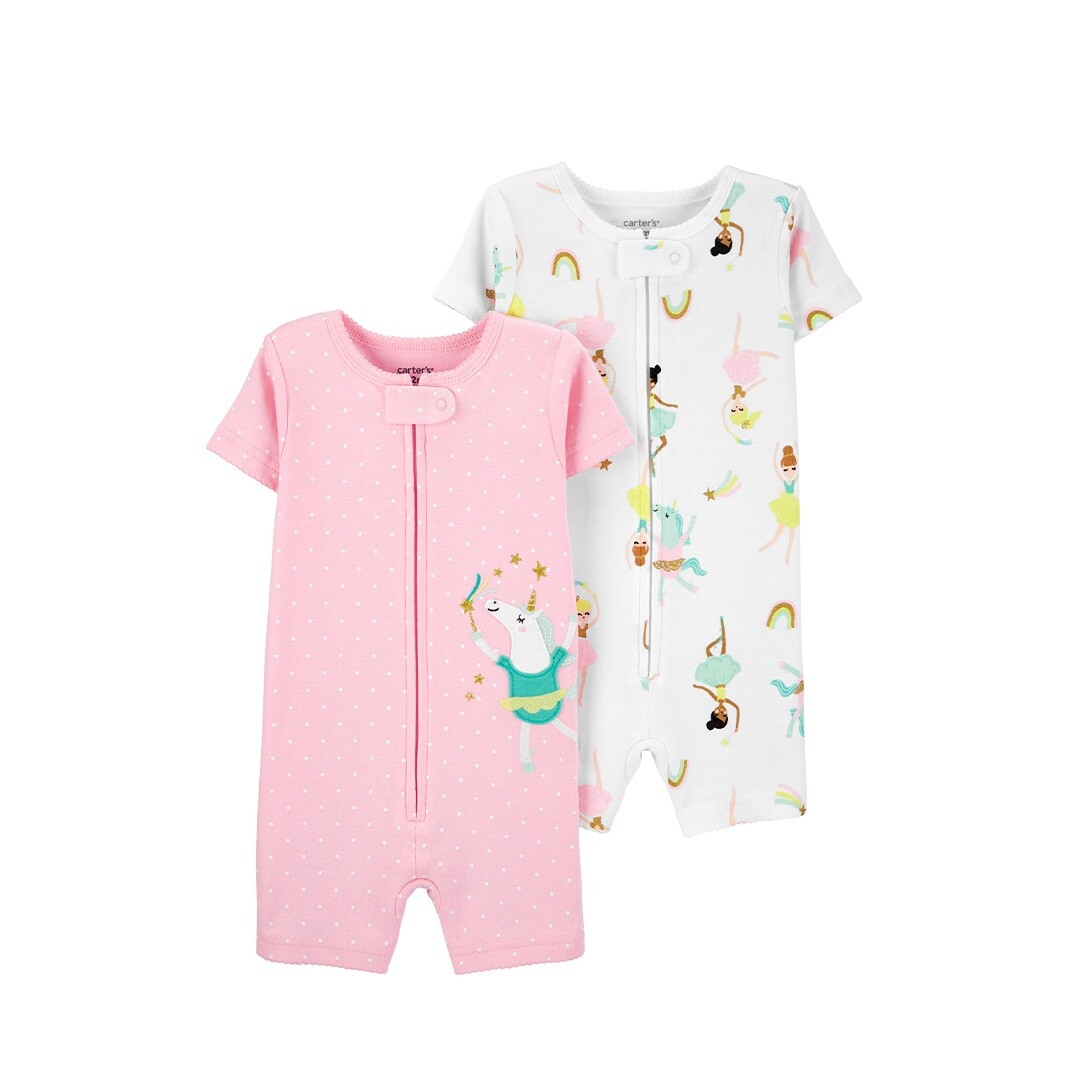 CARTERS 2PK PIJAMA P/NIÑOS 