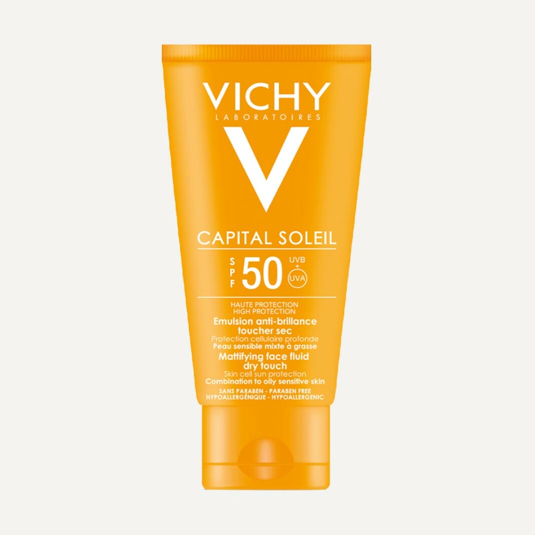  VICHY Protector solar Capital soleil Toque seco SPF50+ 50ml