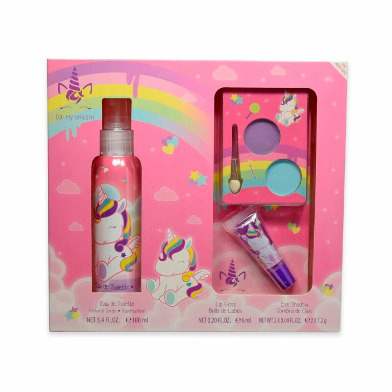 EAU MY UNICORN SET EDT 100ML++LIPGLOSS+EYE SHADOW- 100ML