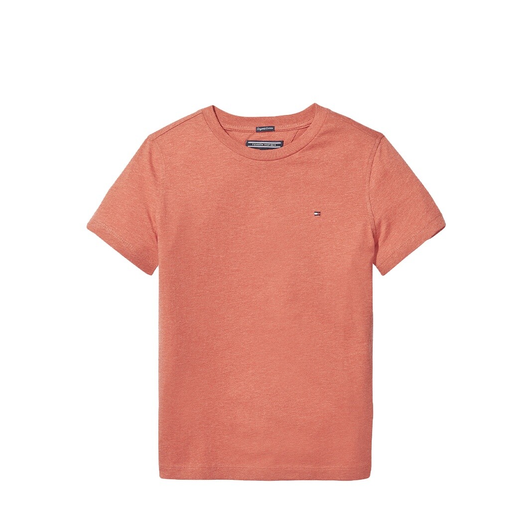 Camiseta M/C P/Niños Apple Red Heather 4