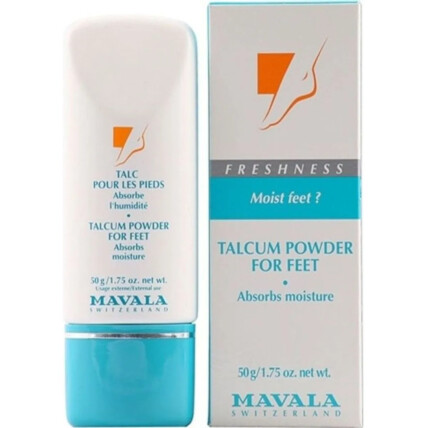 MAVALA COOLING FOOT TALCUM POWDER 50GR