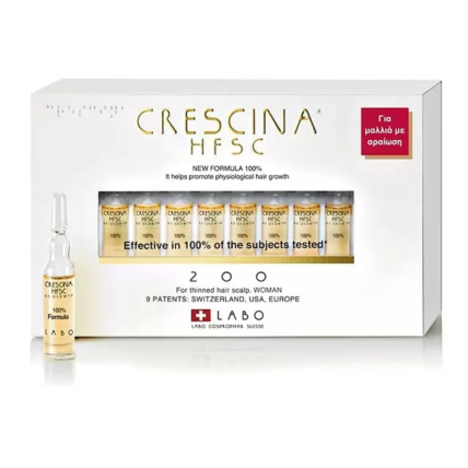 CRESCINA HSFC- 200 WOMAN - AMPOLLA P/ CRECIMIENTO DEL CABELL 