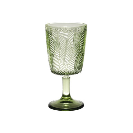 Juego de 6 Vasos de Vidrio 320 ml – Verde